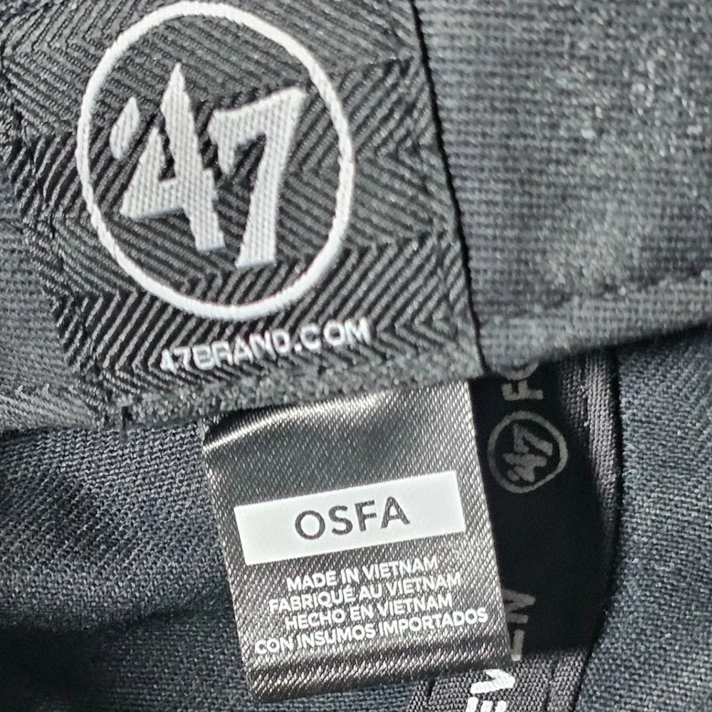 '47 Brand Indiana Pacers Hat Mens OSFA Black NBA Basketball Snapback Cap - Picture 5 of 6